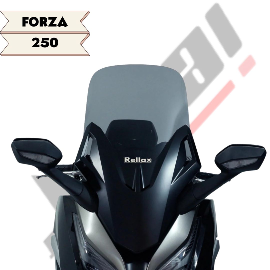 RELLAX Honda Forza 250 2021-2025 Uyumlu Ön Tur Camı ŞEFFAF